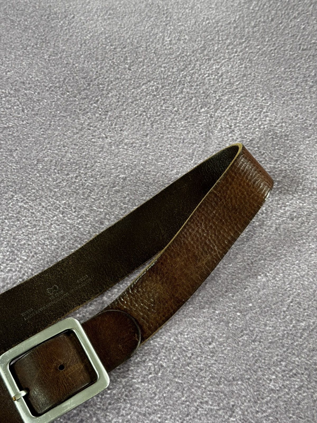Japanese Brand Vintage Japanese Vibe Y2K Leather Punk Belt Size ONE SIZE - 4 Thumbnail