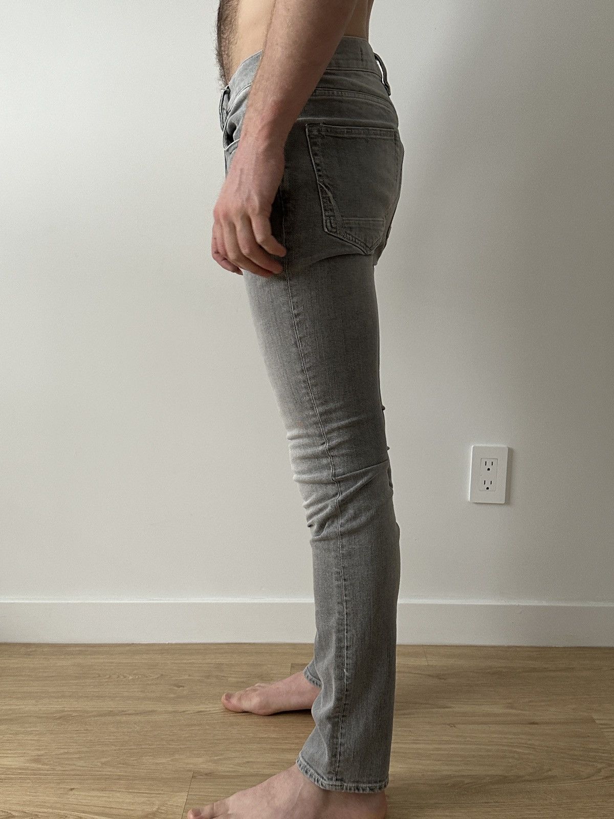 Allsaints Allsaints Cigarette Fit Jean Size US 34 / EU 50 - 2 Thumbnail