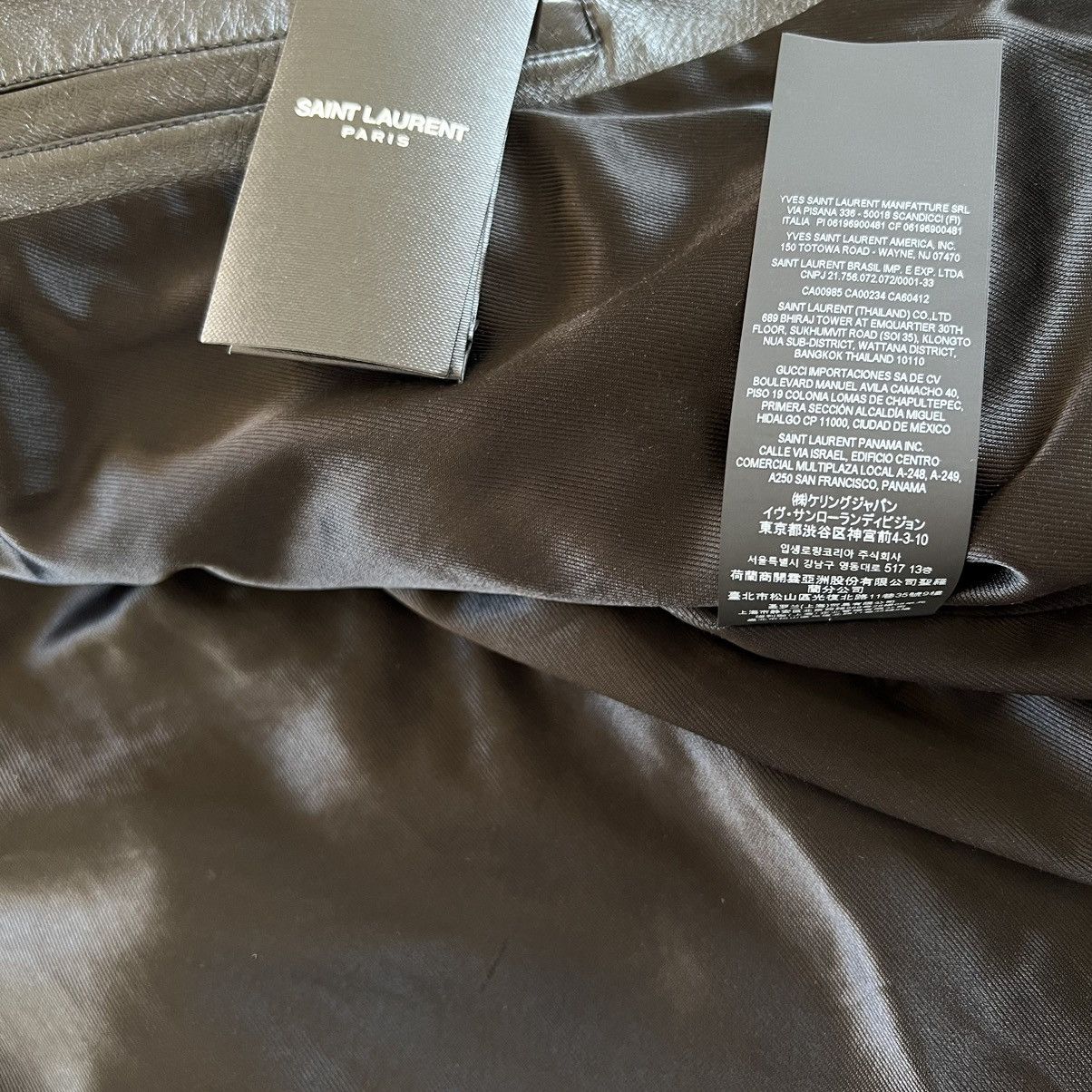 Saint Laurent Paris Saint Laurent Leather Coat in Medium Size US M / EU 48-50 / 2 - 8 Thumbnail