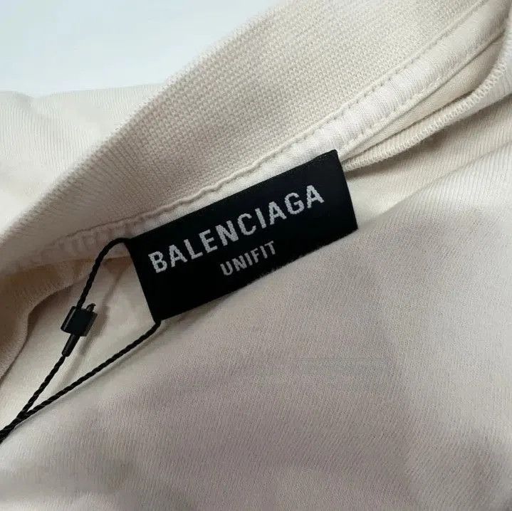 Balenciaga Balenciaga Men's White Crew Neck T. Size US M / EU 48-50 / 2 - 4 Thumbnail