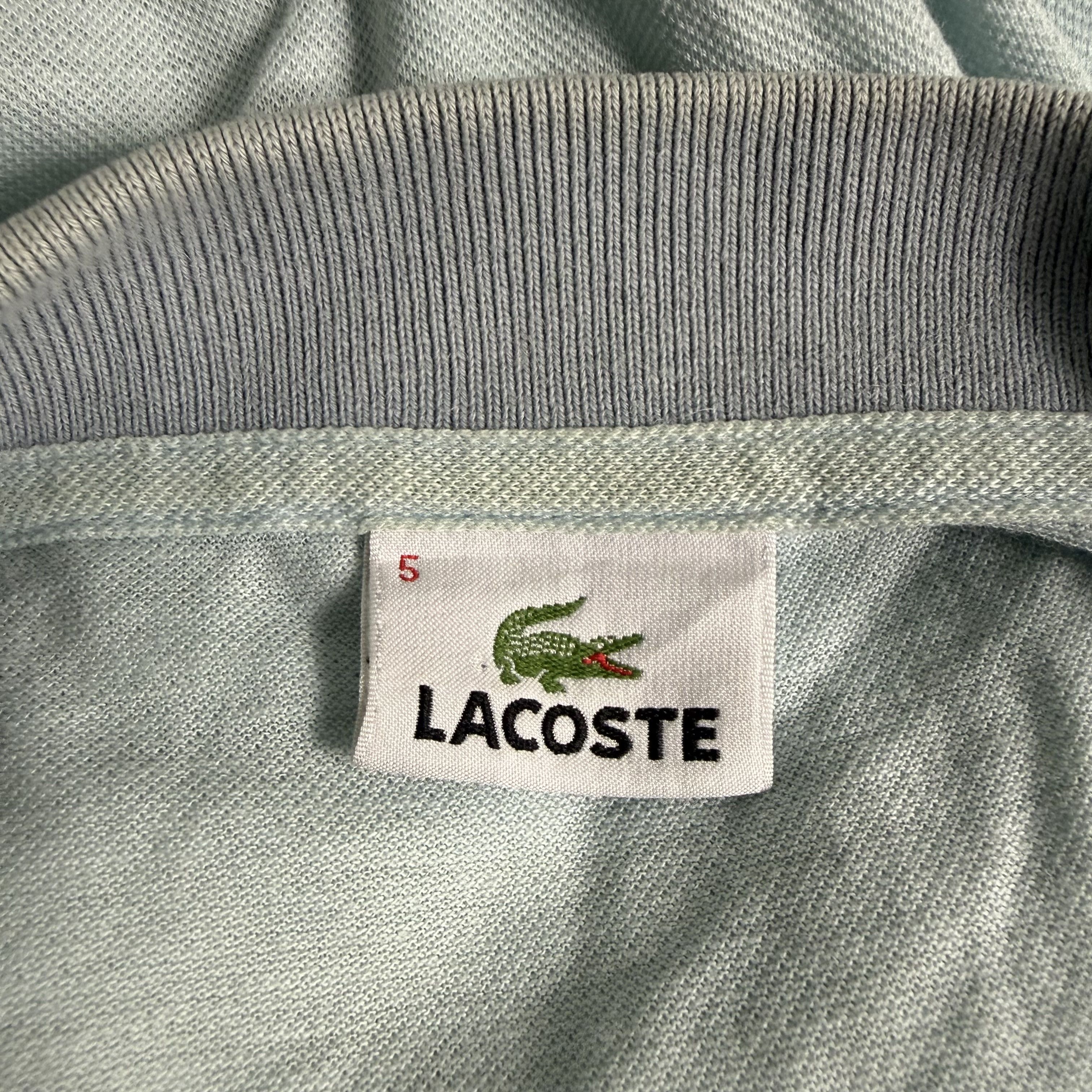 Lacoste 🔥RARE🔥Vintage Lacoste Half Zip Polo Shirt Made in Japan Size US XXL / EU 58 / 5 - 6 Thumbnail