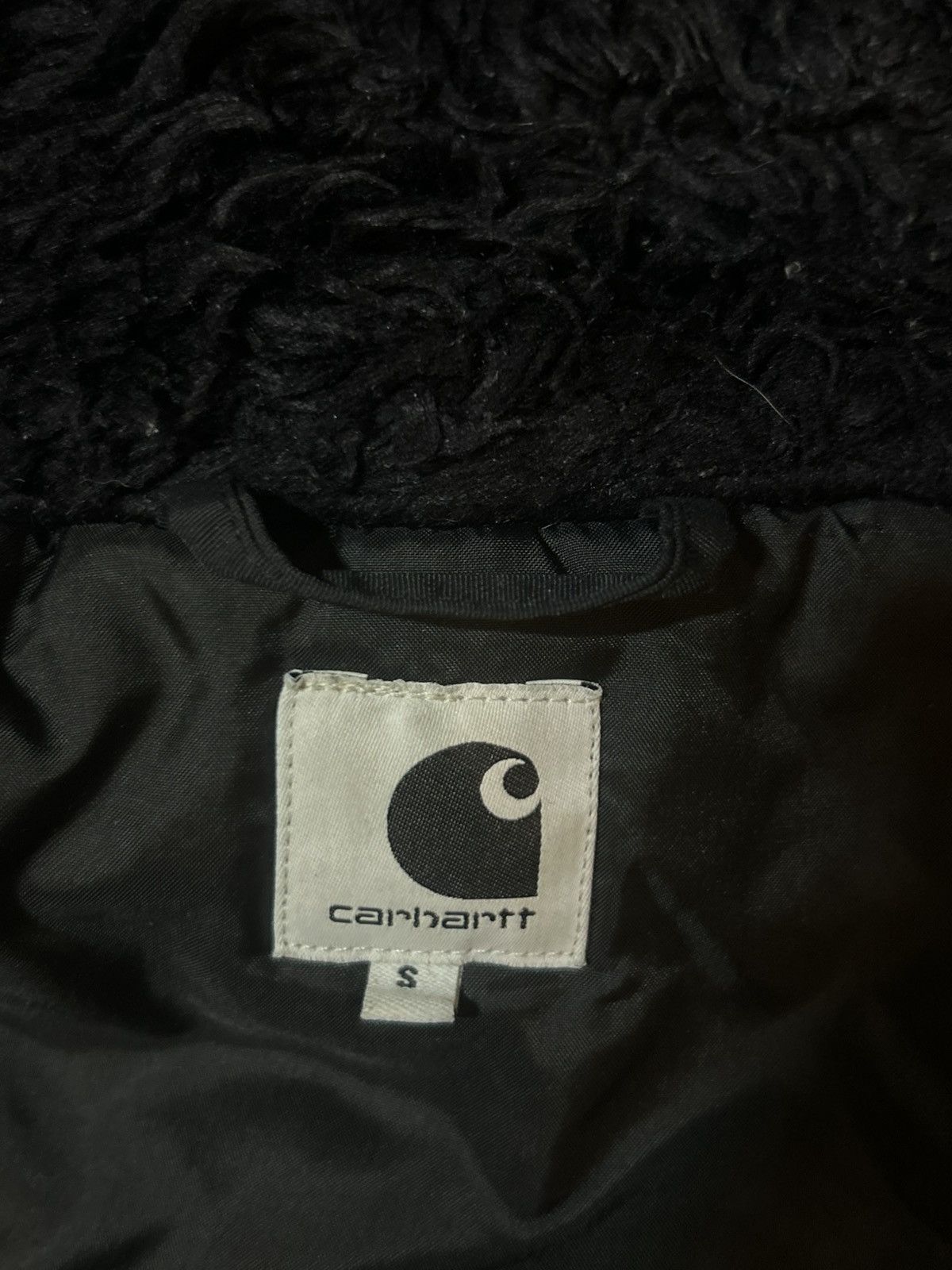 Carhartt Carhartt WIP W’ Anchorage Parka Black – Fur Hood – Size S Size US S / EU 44-46 / 1 - 8 Thumbnail