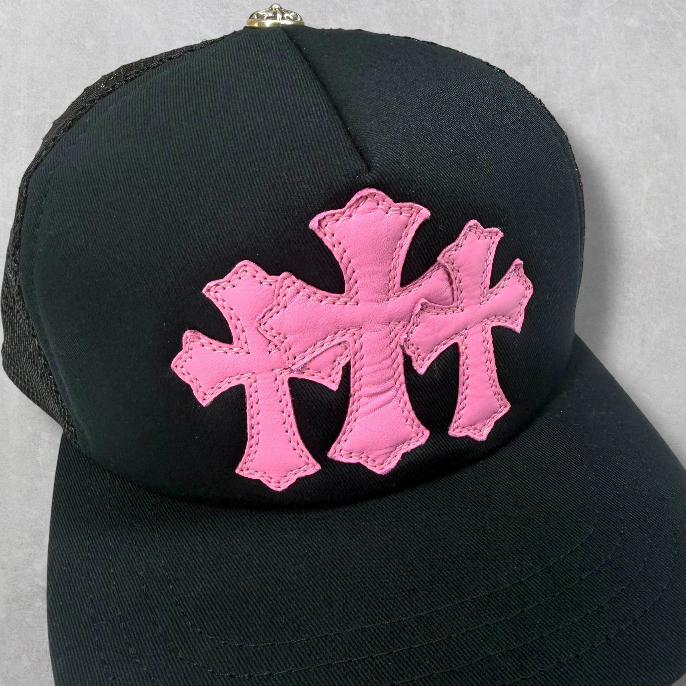 Chrome Hearts Chrome hearts Pink Cemetery Cross Trucker Size ONE SIZE - 2 Thumbnail