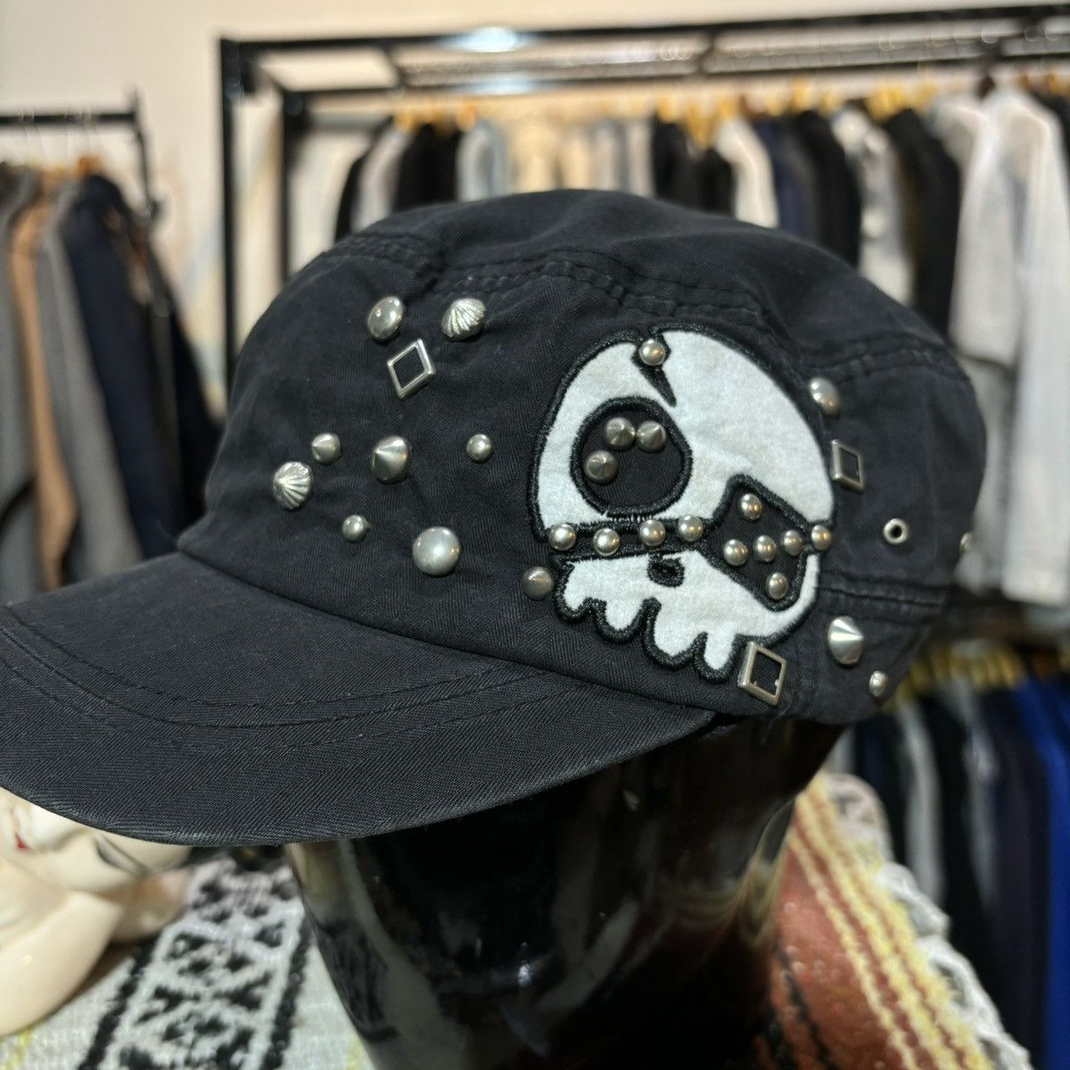 Hysteric Glamour × If Six Was Nine × Le Grande Bleu (L.G.B.) Vintage cap seditionaries punk style Size ONE SIZE - 3 Thumbnail