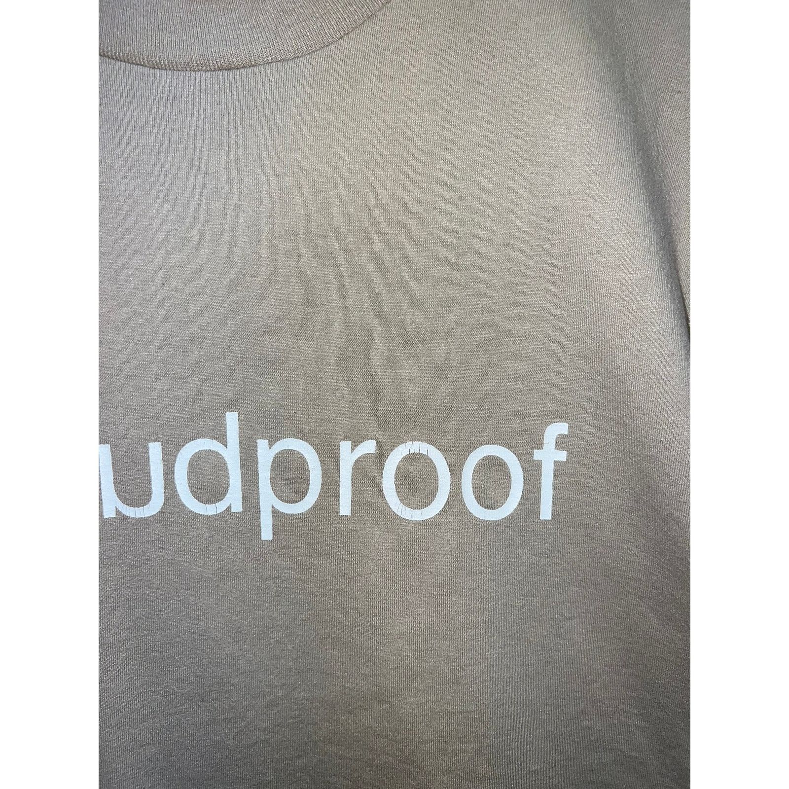 Fruit Of The Loom Vintage Bulletproof Shirt Robotics Brown tee 90s 1990s XL Size US XL / EU 56 / 4 - 4 Thumbnail