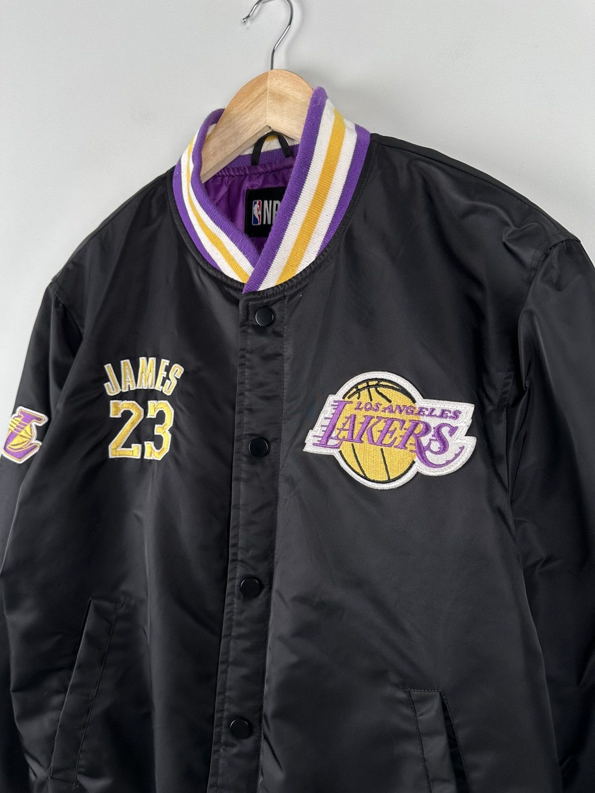 NBA Bomber Jacket Nba Lakers James Oversized Size US S / EU 44-46 / 1 - 5 Thumbnail