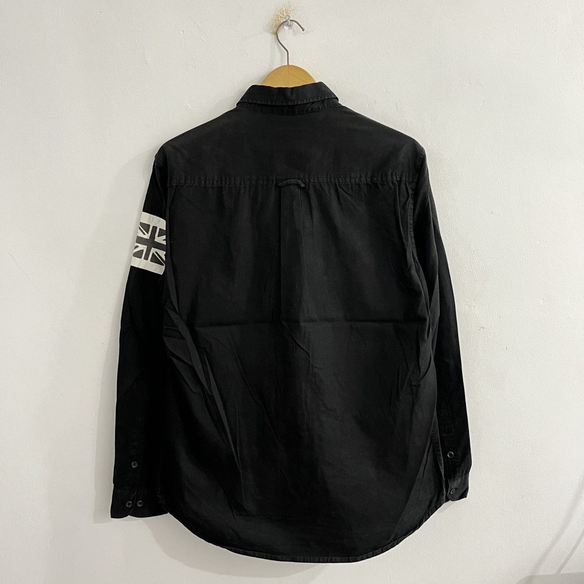 Japanese Brand Attention Emo Gothic Badges Button Up Shirt Size US M / EU 48-50 / 2 - 10 Thumbnail