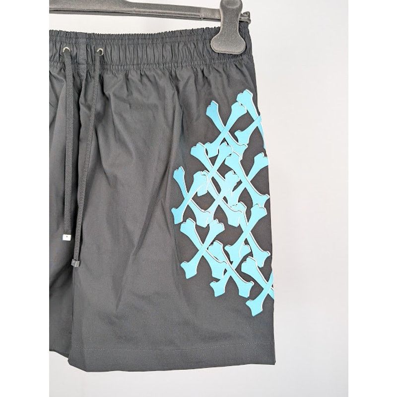 Amiri o1rshd1 Bones Swimshort in Black Size US 34 / EU 50 - 4 Thumbnail