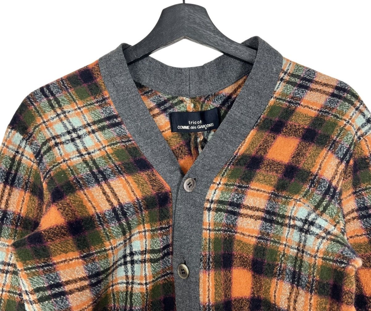 Comme des Garcons Vintage Comme des Garcons SS1997 Plaid Wool Jacket Size L / US 10 / IT 46 - 5 Thumbnail