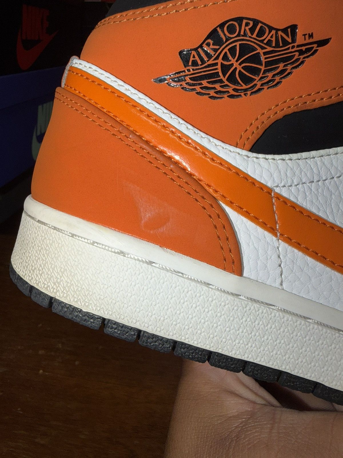 Nike Air Jordan 1 Mid Shattered Backboard size 11 Size US 11 / EU 44 - 10 Thumbnail