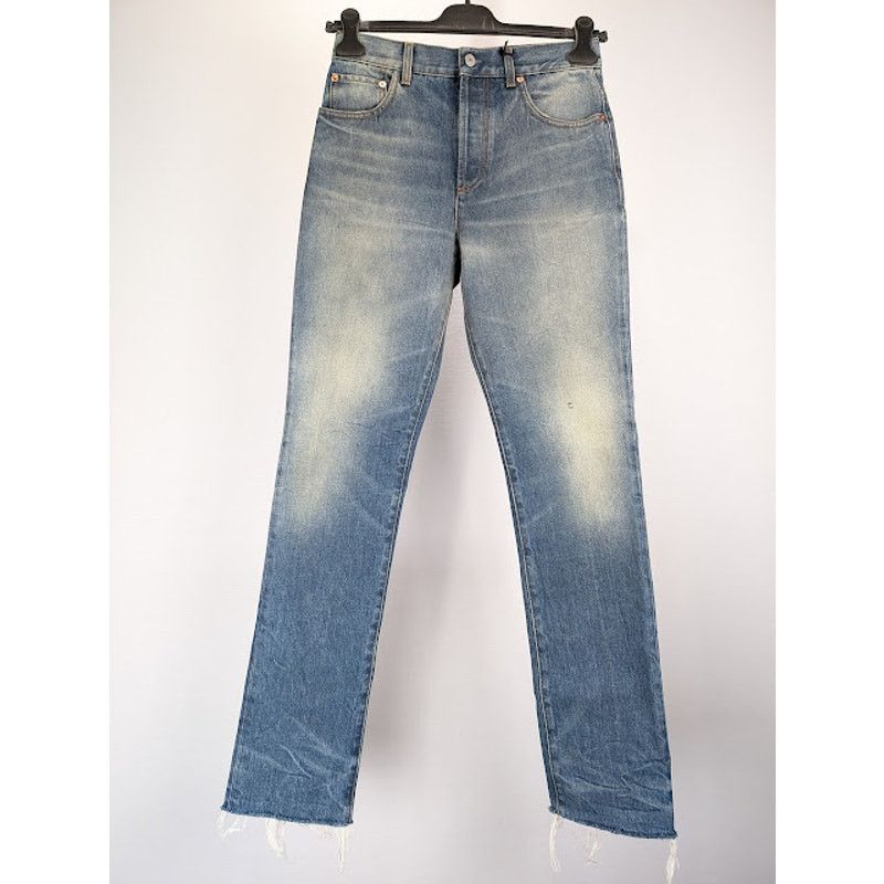Gucci o1rshd1 Eco Washed Org Denim in Blue Size US 30 / EU 46 - 3 Thumbnail