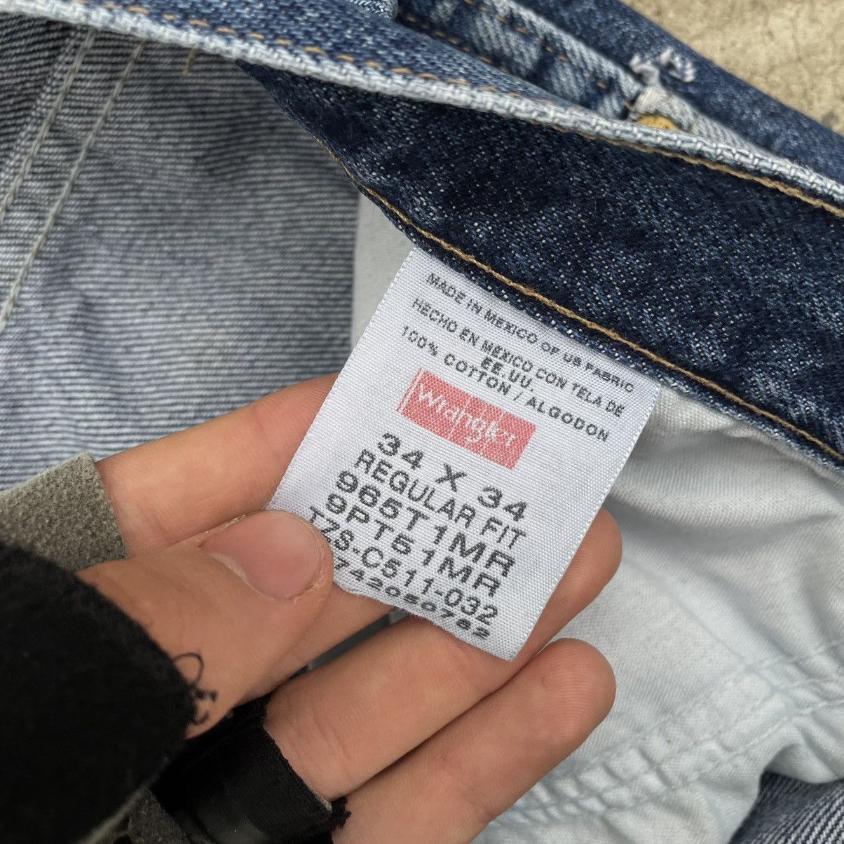 Wrangler Vintage Wrangler Jeans Size W34xL34 Regular Fit Y2K Mexico Size US 34 / EU 50 - 6 Thumbnail