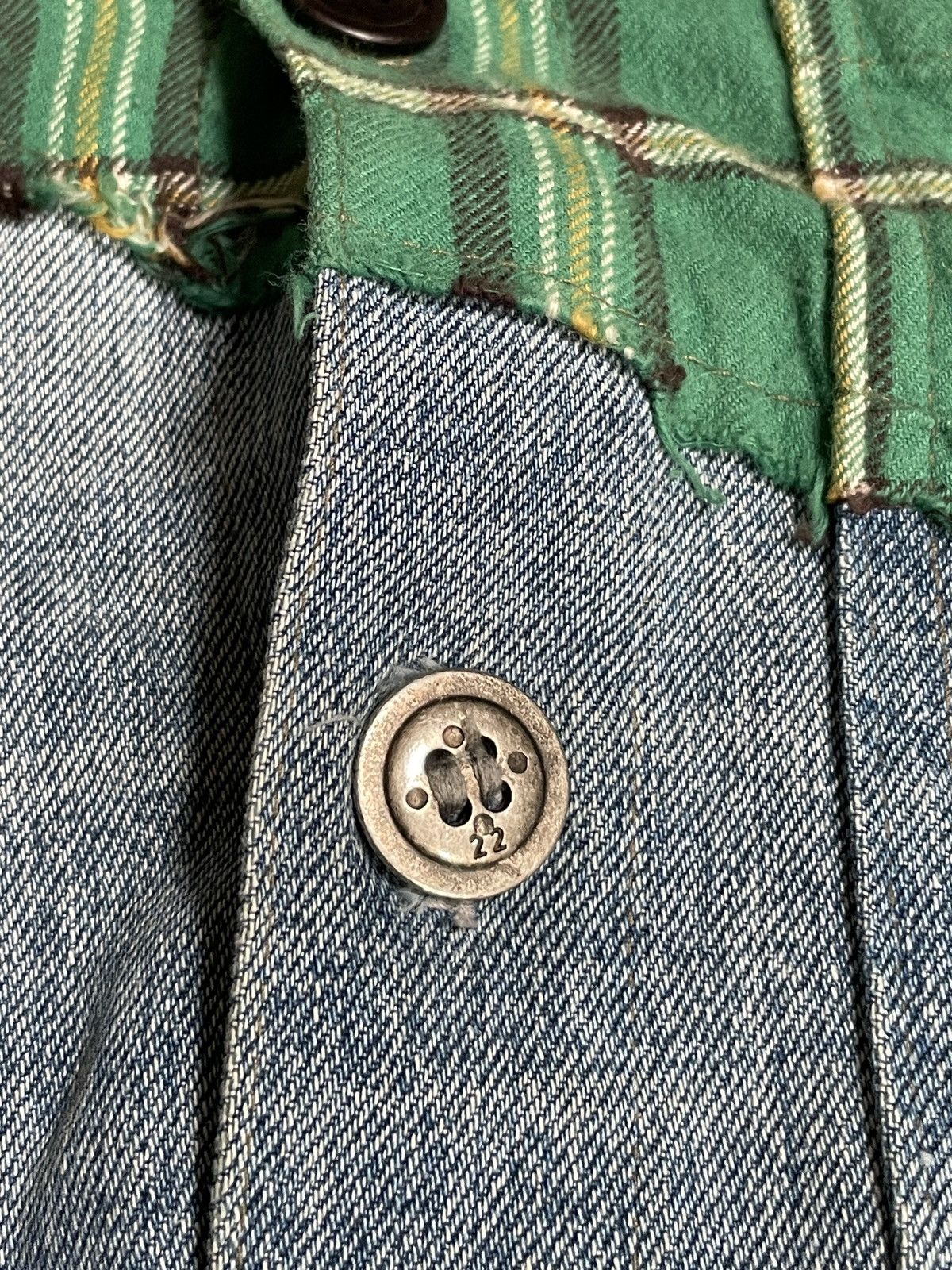 Greg Lauren Greg Lauren patchwork over shirt Size US S / EU 44-46 / 1 - 5 Thumbnail