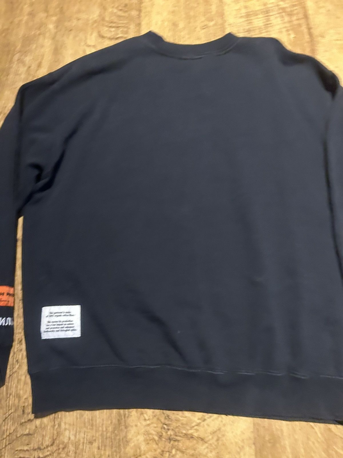 Heron Preston Heron Preston Heron Watercolor Print Crewneck Sweatshirt Size US M / EU 48-50 / 2 - 9 Thumbnail