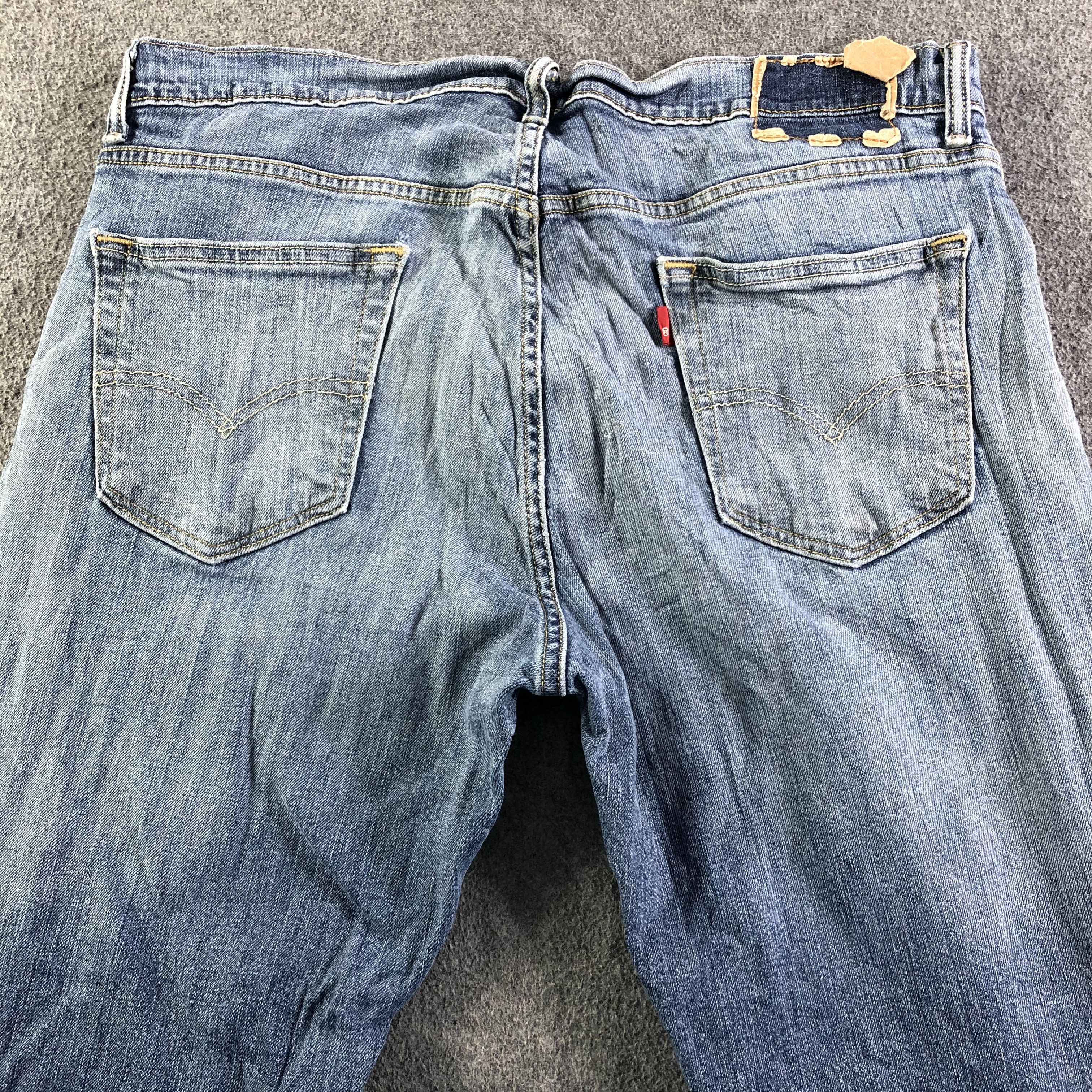 Levi's Vintage Blue Wash Levis 559 Jeans-J4093 Size US 36 / EU 52 - 4 Thumbnail
