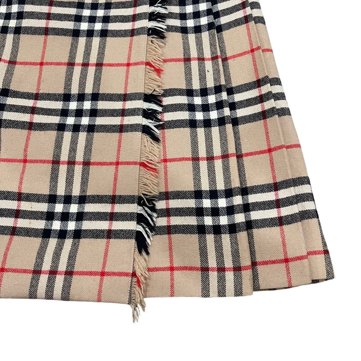 Burberry Burberrys Nova Check Wool Mini Skirt Size 26" / US 2 / IT 38 - 5 Thumbnail