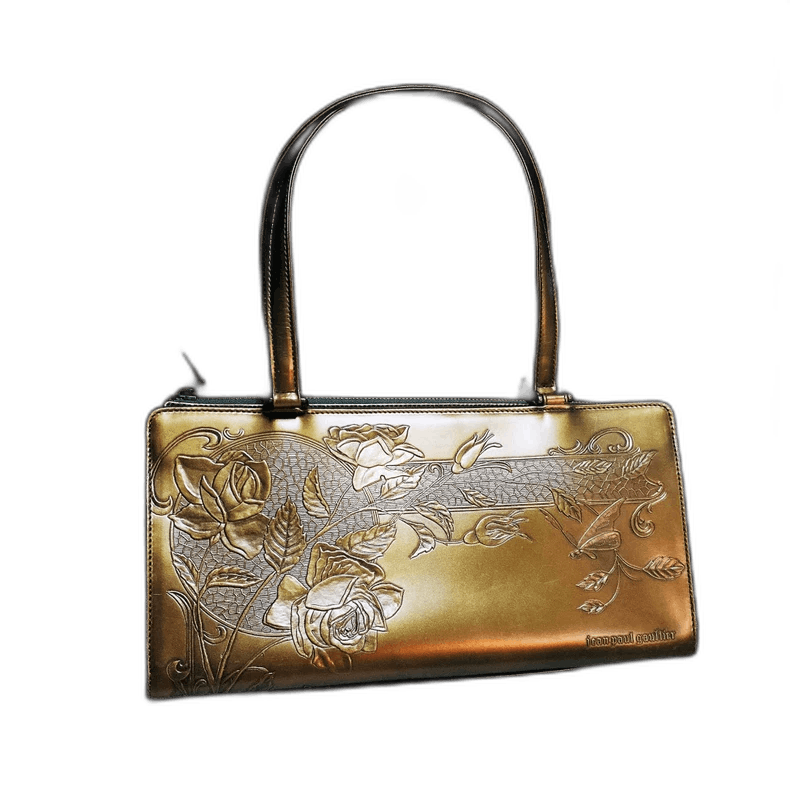 Jean Paul Gaultier Jean Paul Gaultier Champagne Rose Handbag Size ONE SIZE - 1 Thumbnail