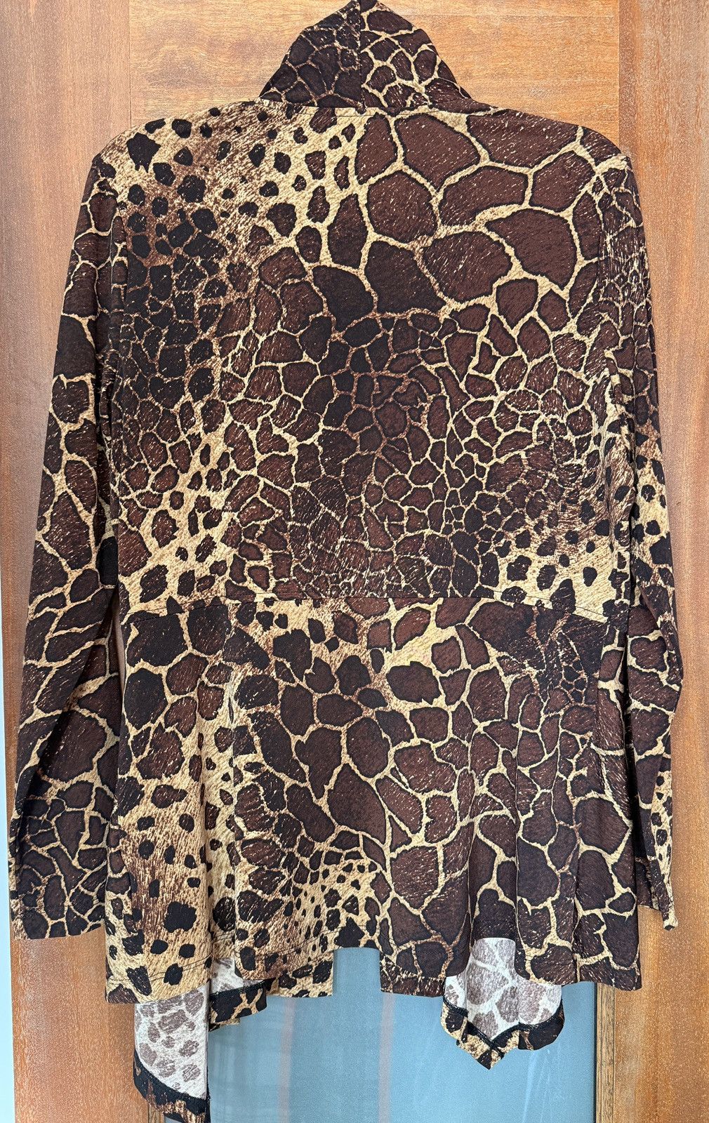 Other Susan Graver Women Open Front Animal Print Cardigan Medium Size M / US 6-8 / IT 42-44 - 7 Thumbnail