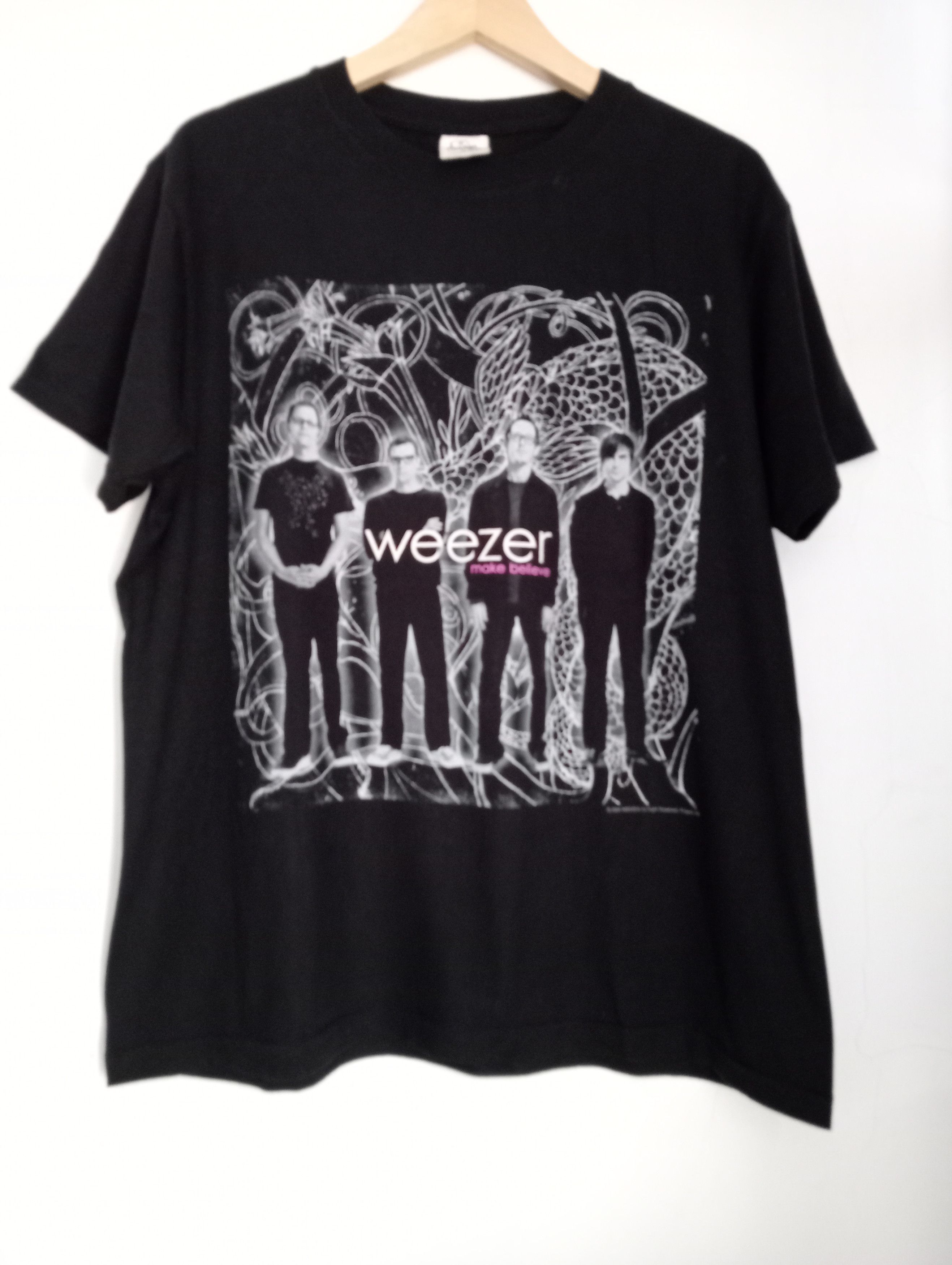 Band Tees weezer x vintage x bandtess Size US L / EU 52-54 / 3 - 1 Thumbnail
