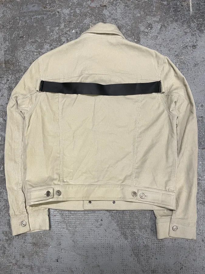 Courreges SS2023 Courreges Beige Velvet Bondage Jacket Size US S / EU 44-46 / 1 - 6 Thumbnail