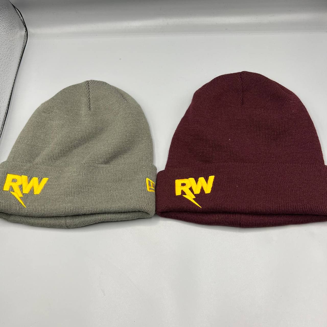 New Era Lot of 2 Ryan Williams R-Willy RW Hat Men Cuffed Beanie Cap ...