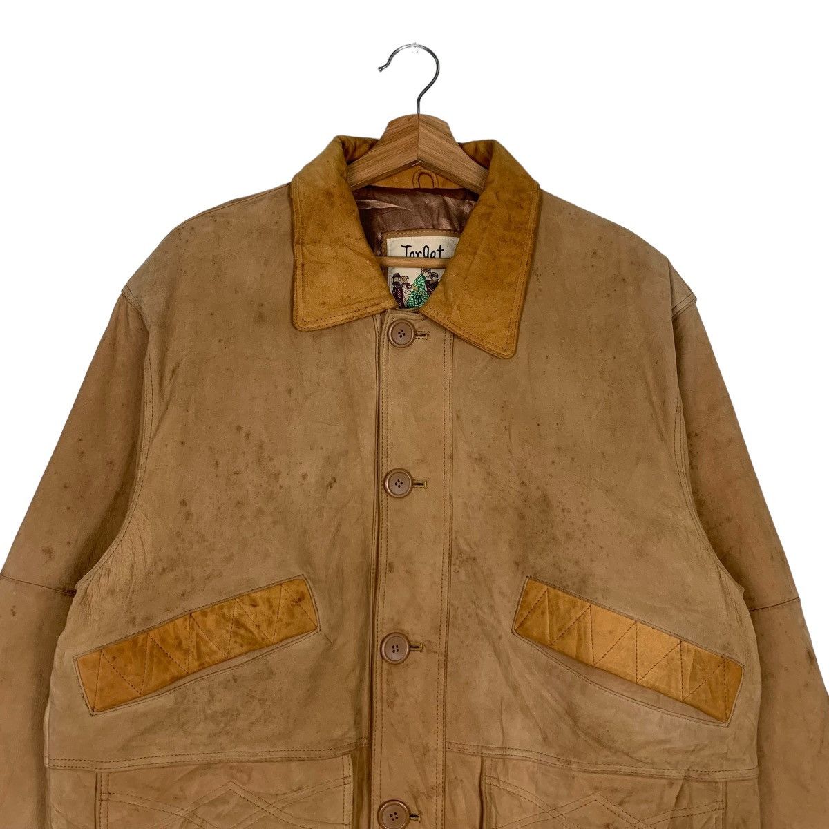 Huntington TARGET Spain Lamb Leather Jacket #0306-C14 Size US M / EU 48-50 / 2 - 3 Thumbnail