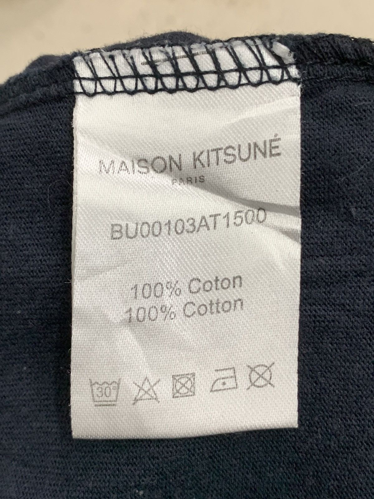 Designer × Maison Kitsune Maison Kitsune Fox Logo Patch Faded Size US S / EU 44-46 / 1 - 12 Thumbnail