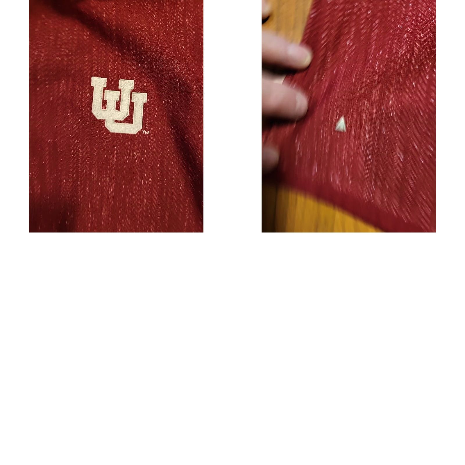 NCAA Women's Small NCAA Utah Utes Turtleneck Activewear Pullover Red NWT Retail 0 Size ONE SIZE - 8 Thumbnail