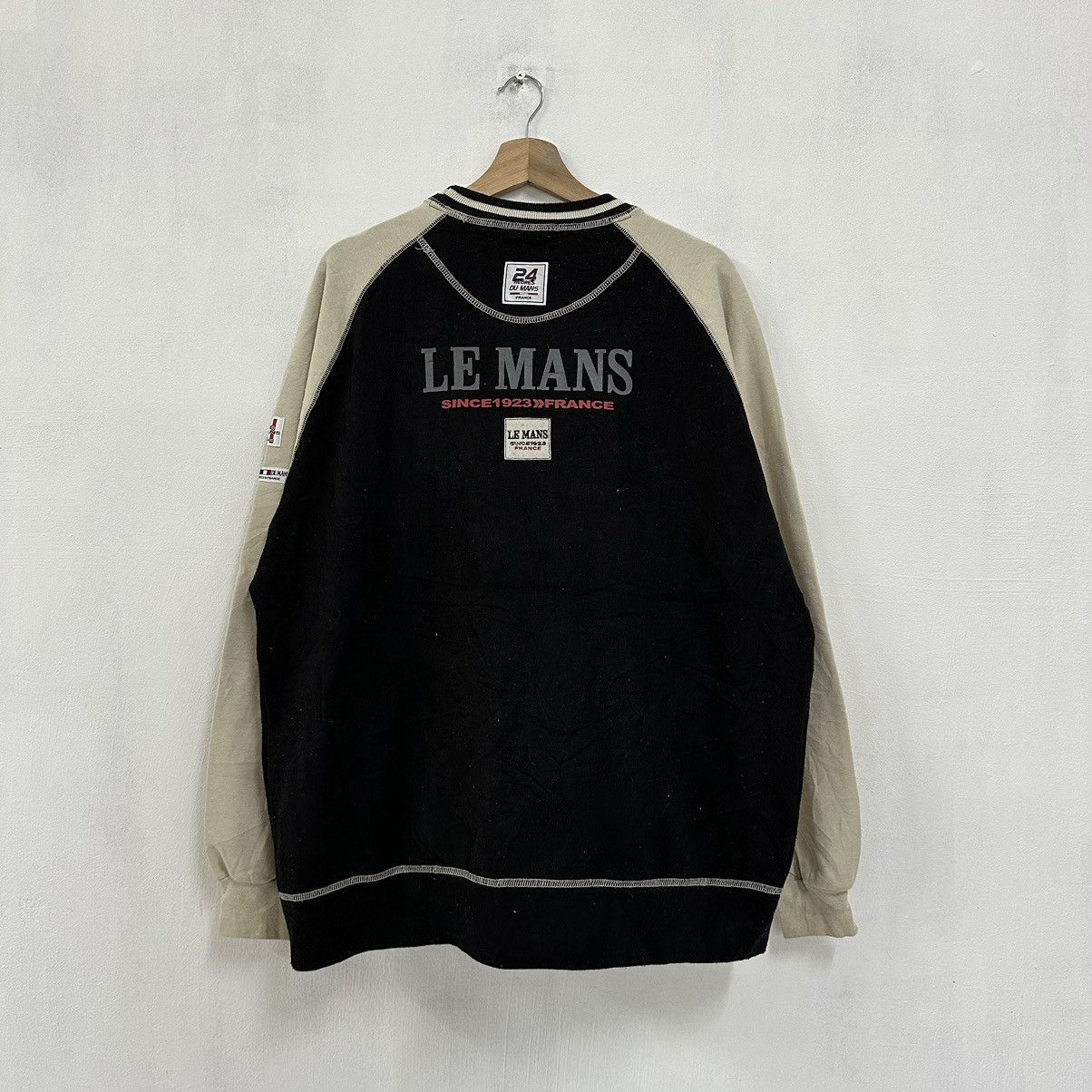 Japanese Brand × Vintage Vintage Le Mans France Deures Du Mans Sweatshirt Big Logo Size US XL / EU 56 / 4 - 8 Thumbnail