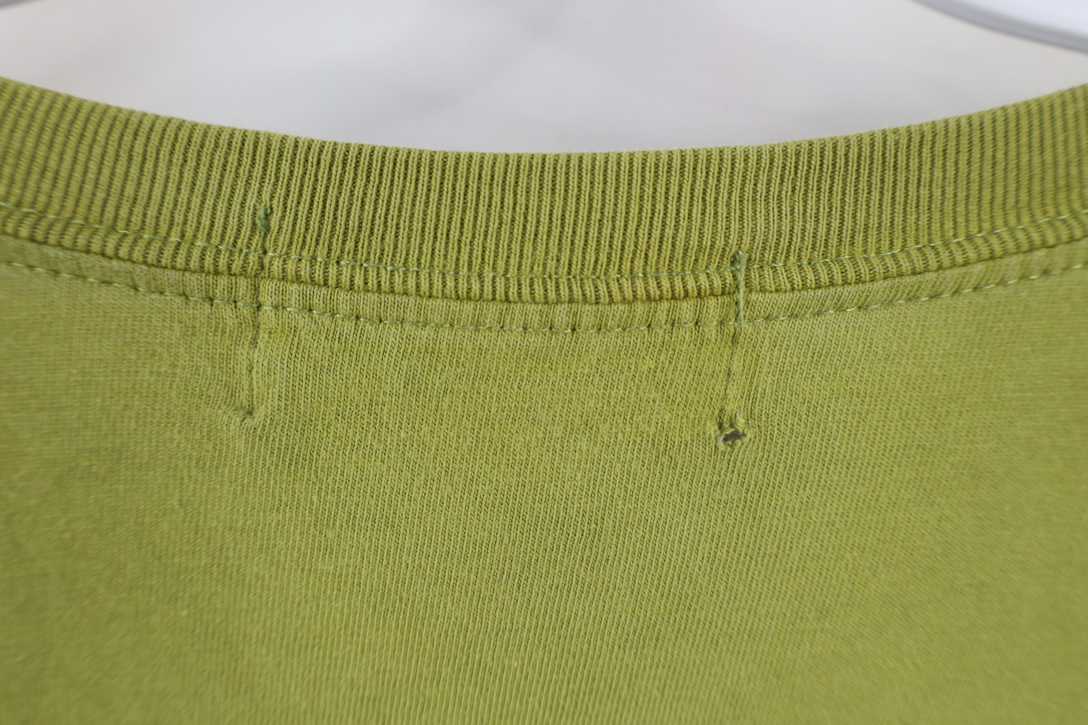 Eddie Bauer × Vintage Vintage 90s Eddie Bauer Long Sleeve T-Shirt Green Cotton Size US L / EU 52-54 / 3 - 9 Thumbnail