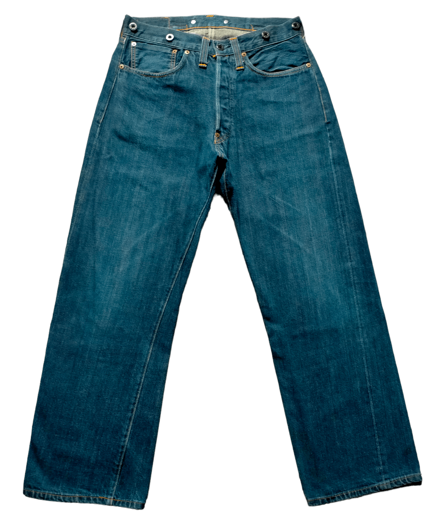 Levi's Vintag Levis 201 inspired 1920s Selvedge denim Size US 30 / EU 46 - 8 Thumbnail