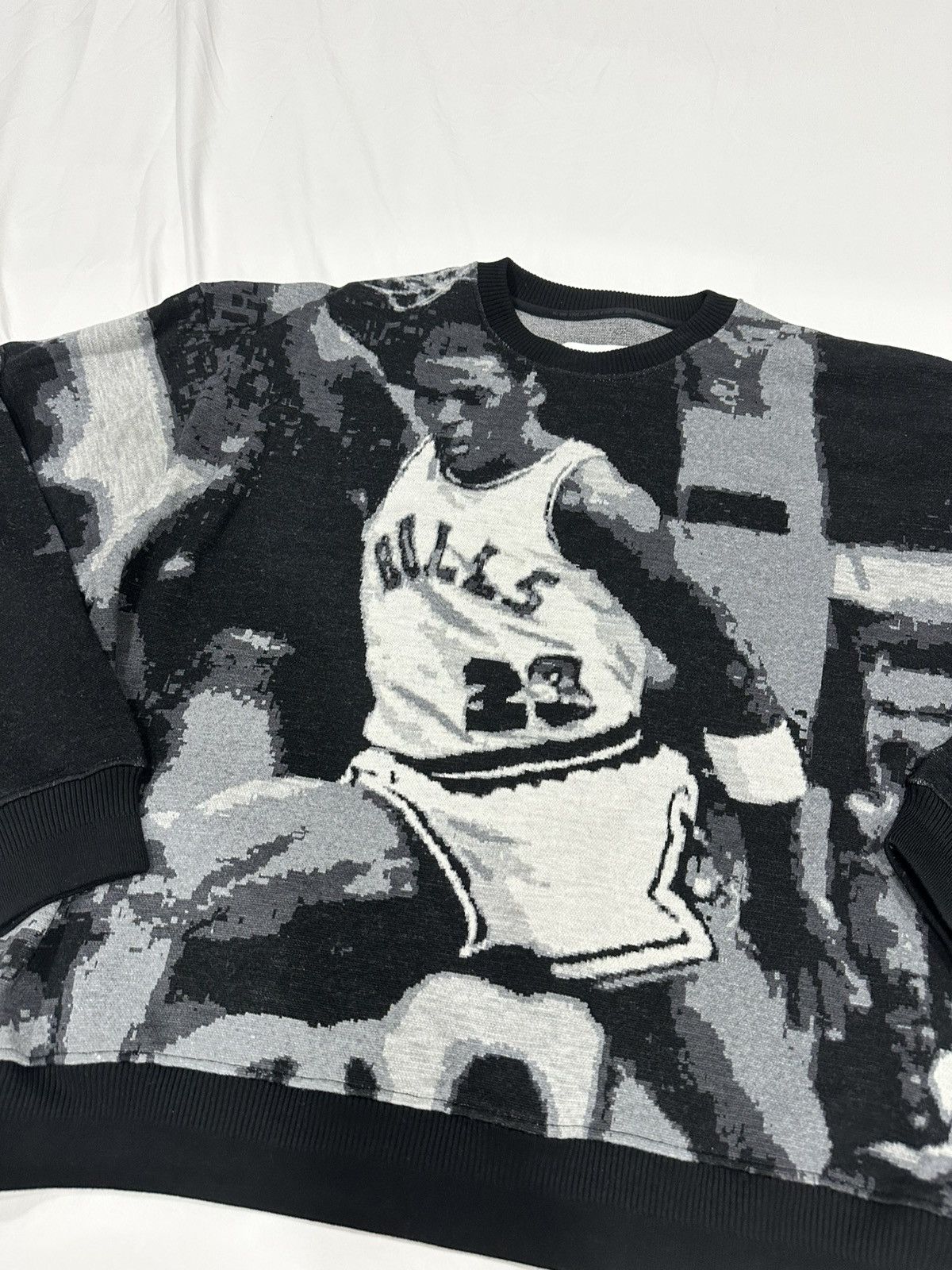 Jordan Brand Air Jordan Intarsia Sweater made in italy wings collection Size US XXL / EU 58 / 5 - 2 Thumbnail