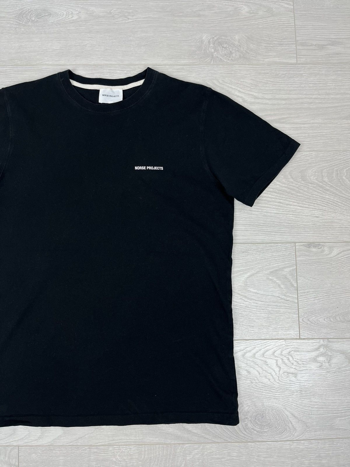 Norse Projects Norse Projects Niels Black Basic Logo T Shirt L size Size US L / EU 52-54 / 3 - 2 Thumbnail