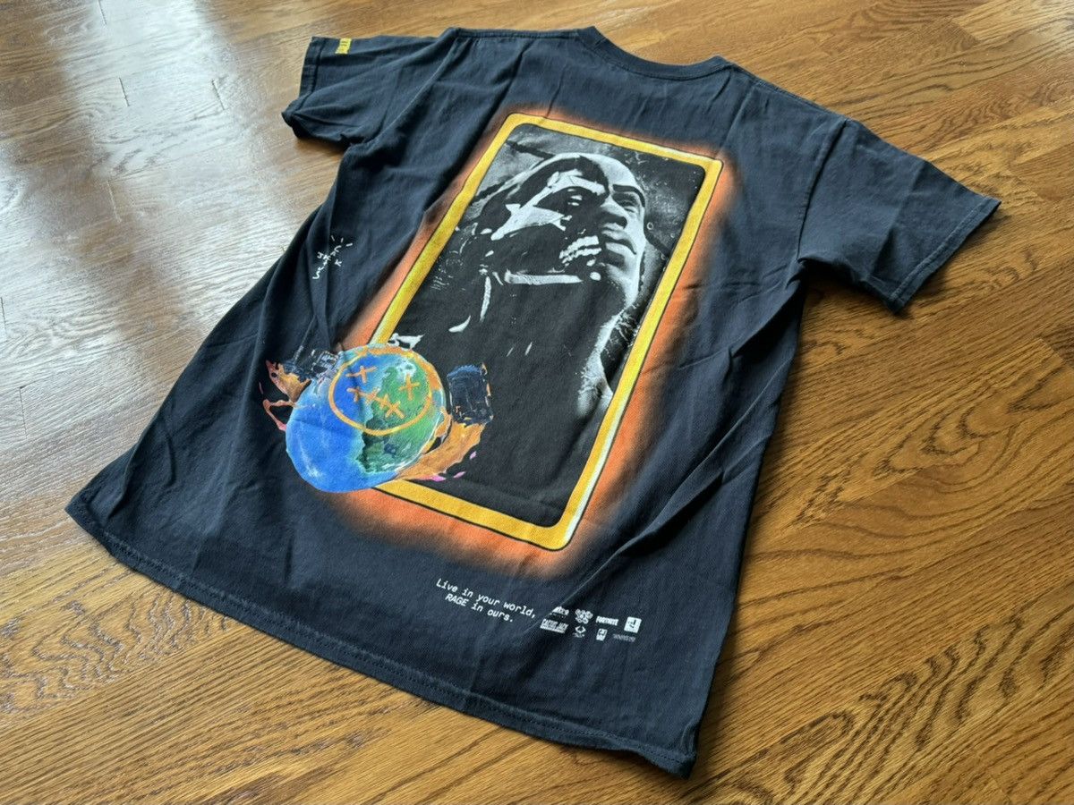 Travis Scott Small Fortnite Black Astro Portrait Shirt T-3500 Utopia Size US S / EU 44-46 / 1 - 4 Thumbnail