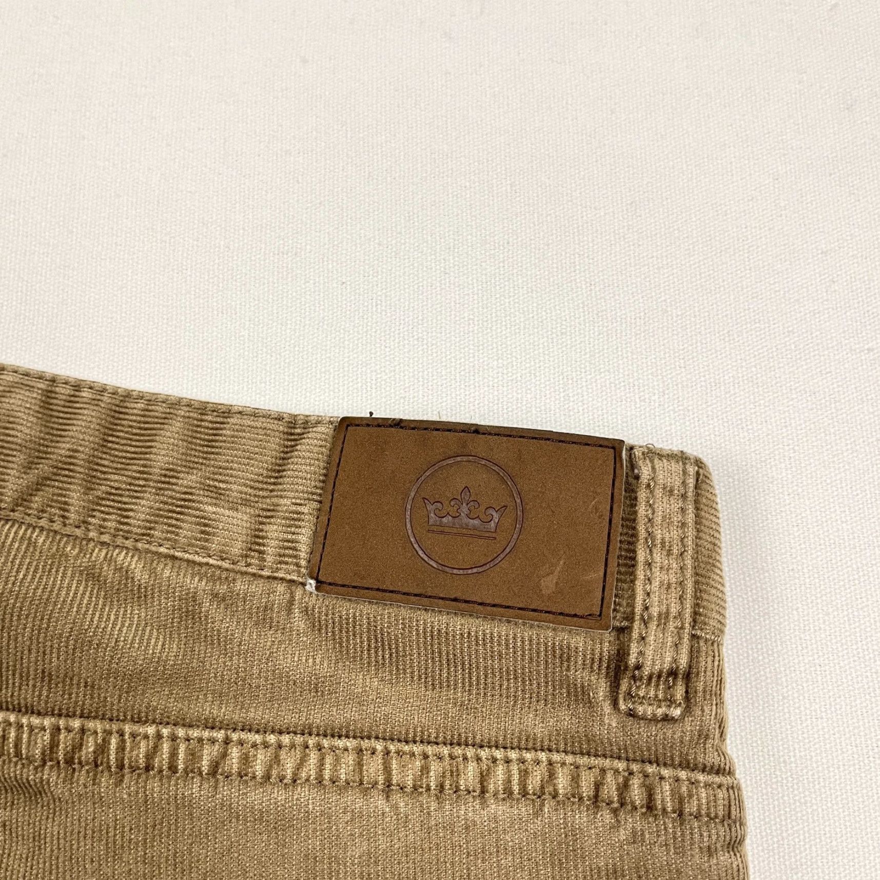 Peter Millar Peter Millar Mens 36 x 29 Brown Corduroy 5-Pocket Chino Travel Super Soft Pants Size US 36 / EU 52 - 3 Thumbnail