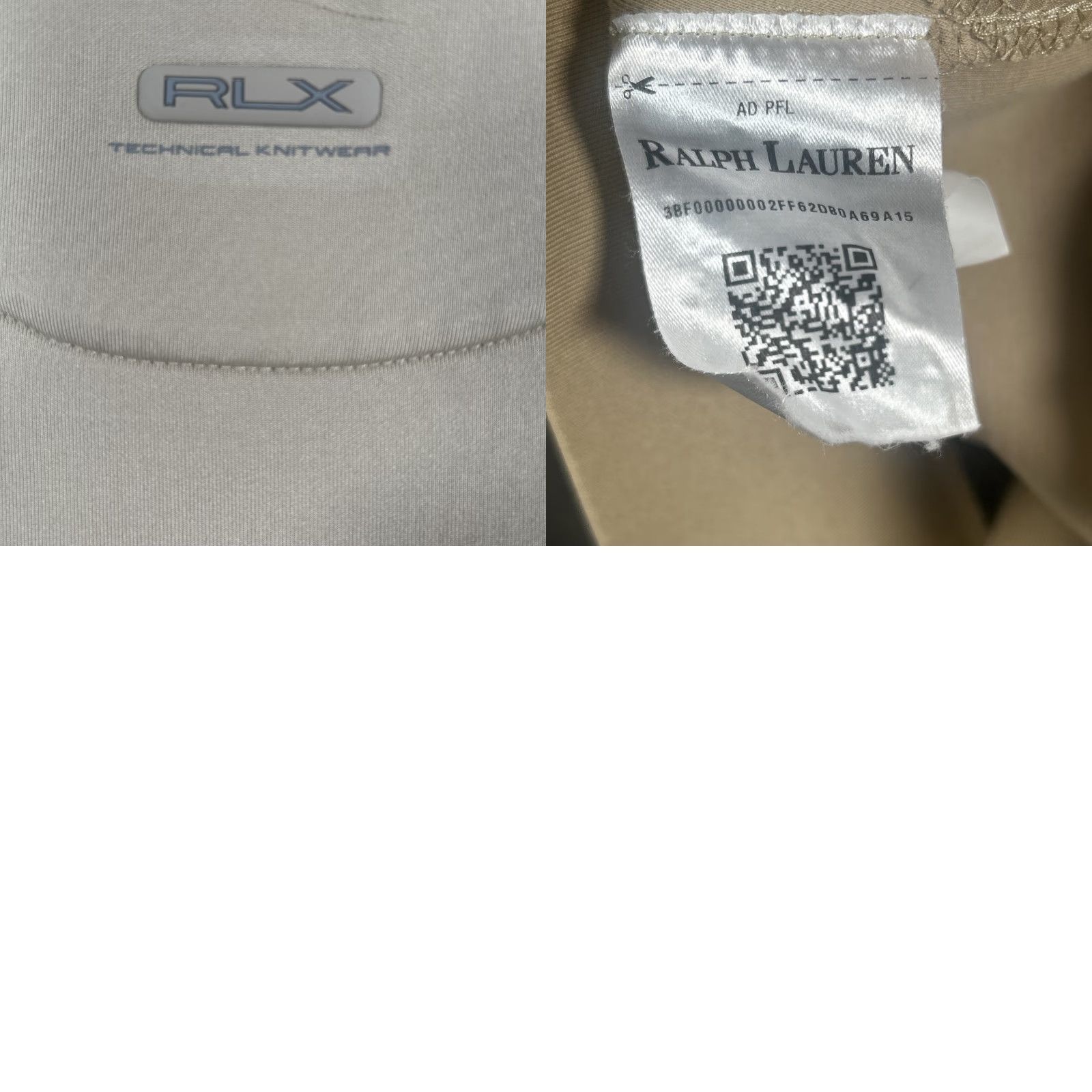 RLX Ralph Lauren RLX Ralph Lauren Technical Knitwear Sweatshirt Pullover Crew Neck Zip Pockets M Beige Men's Regular Moisture Wicking Performance Golf Hiking Walking Size US M / EU 48-50 / 2 - 8 Thumbnail