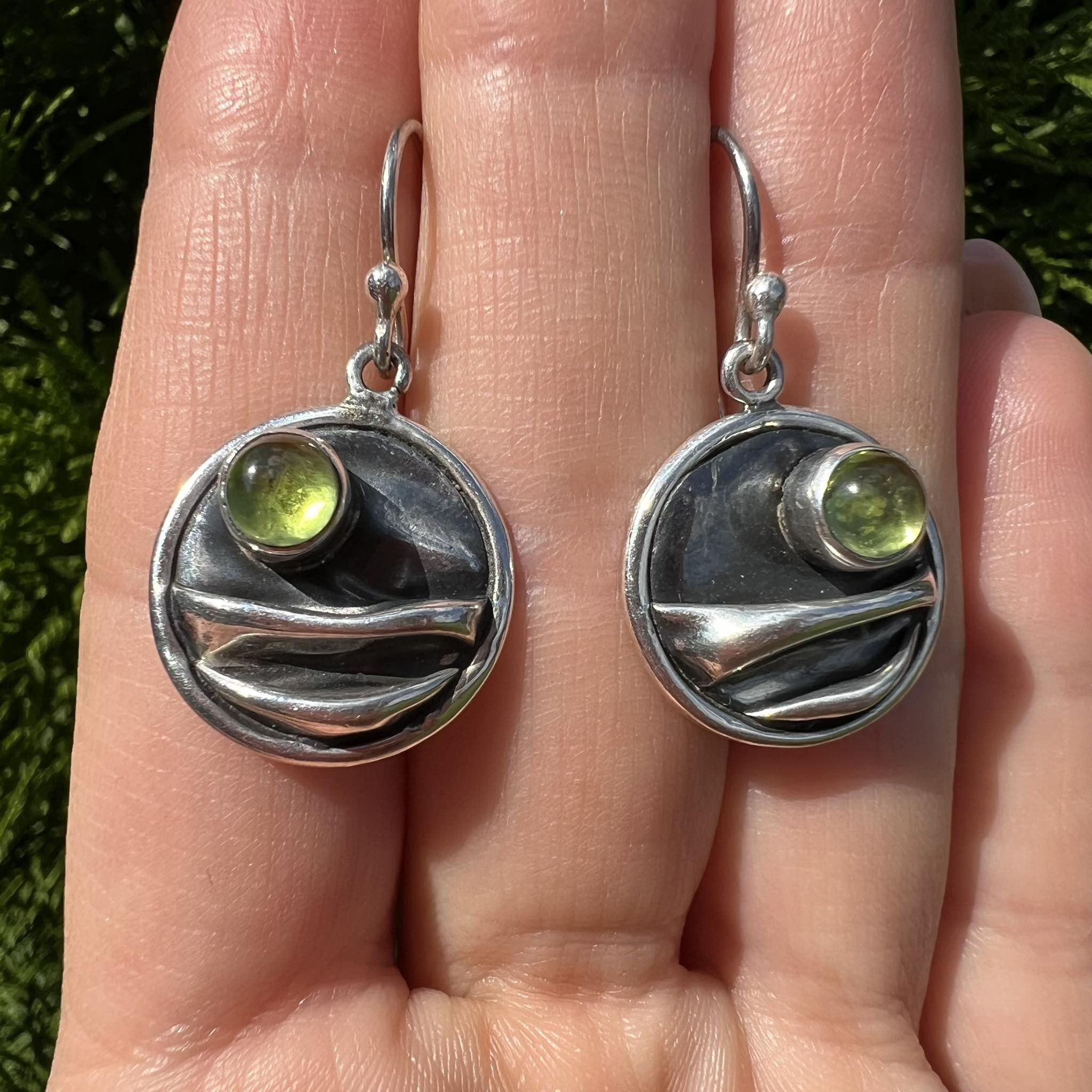 Vintage Taxco Dawn Vintage Sterling Silver 925 Earrings Hand Made Size ONE SIZE - 8 Thumbnail