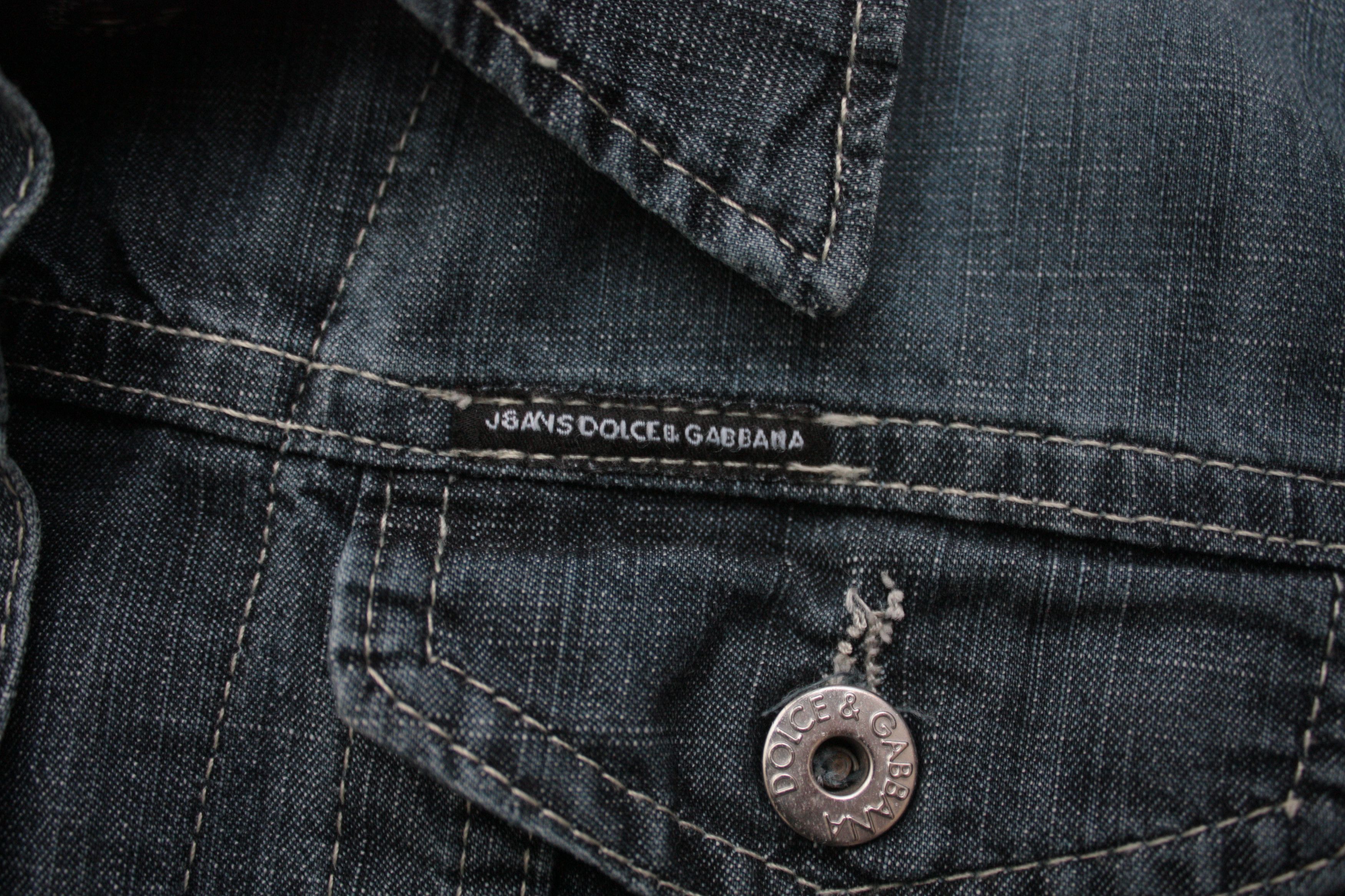 Dolce & Gabbana Dolce & Gabbana Jeans Denim Jacket Women's S Made In Italy Size S / US 4 / IT 40 - 6 Thumbnail