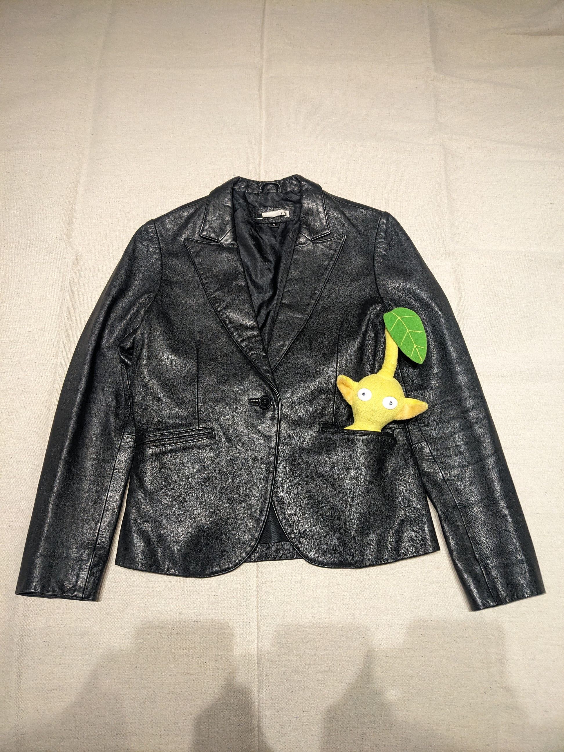 Other Vintage T.Y. Tokio Yoshikawa Leather Blazer women's xs Size XS / US 0-2 / IT 36-38 - 1 Thumbnail