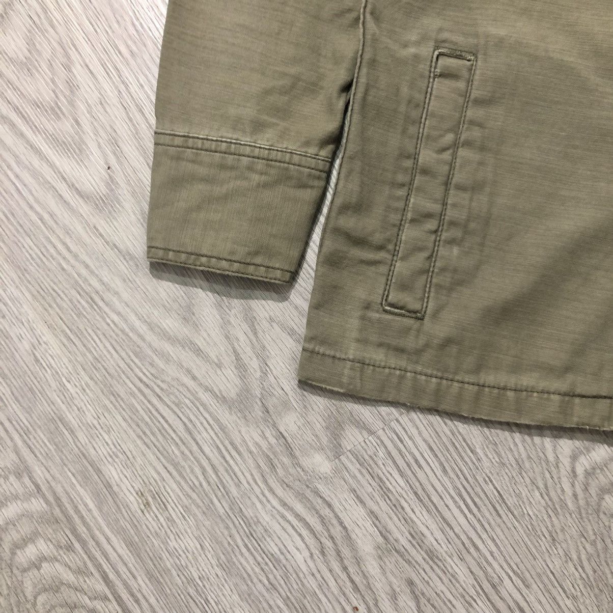 Remi Relief 🇯🇵 Remi Relief Japan Workshirt Double Pocket Military Green Size US XS / EU 42 / 0 - 7 Thumbnail