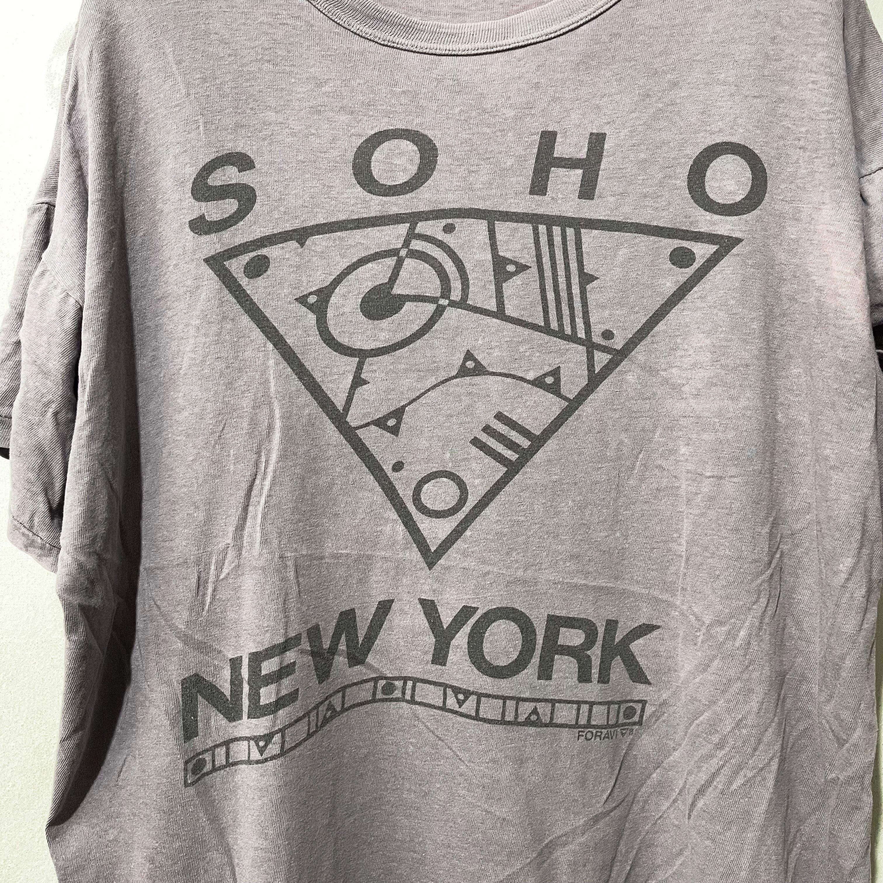 Vintage Vintage 90s Soho New York Shirt Size US XL / EU 56 / 4 - 2 Thumbnail