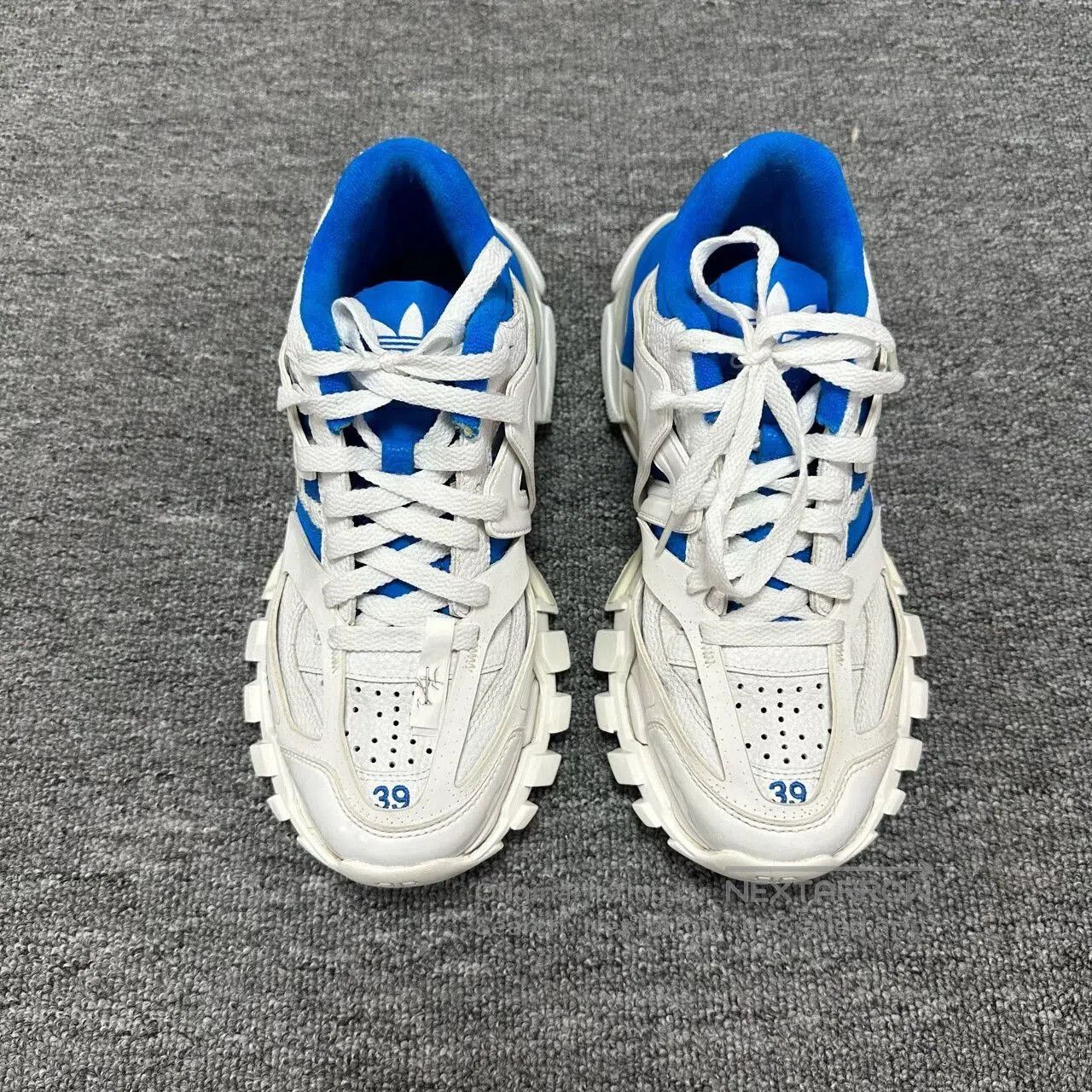 Balenciaga Balenciaga Track Sneakers Blue and White. Size US 7.5 / EU 40-41 - 2 Thumbnail