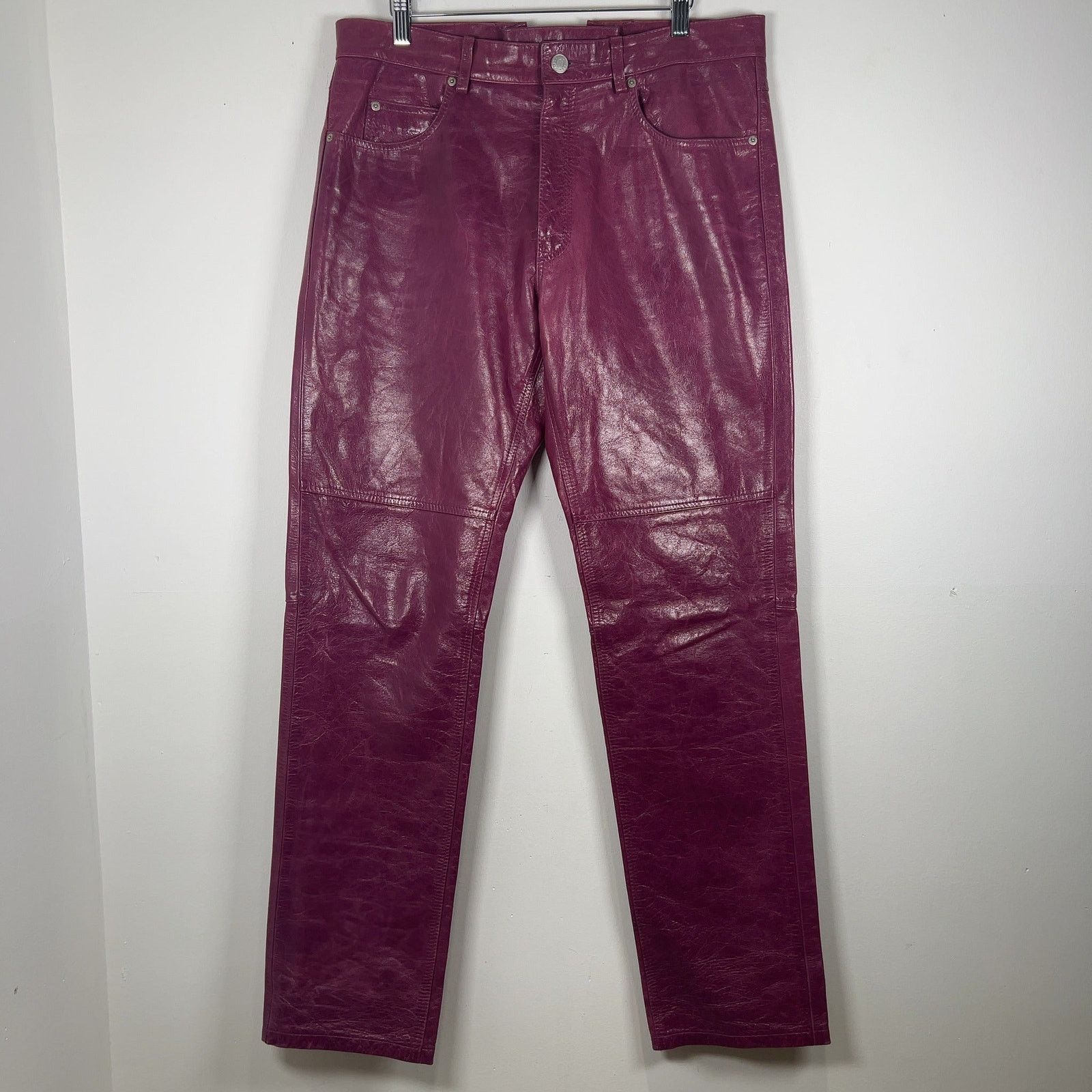 Martine Rose Martine Rose Leather Laced Pants Size US 32 / EU 48 - 1 Thumbnail