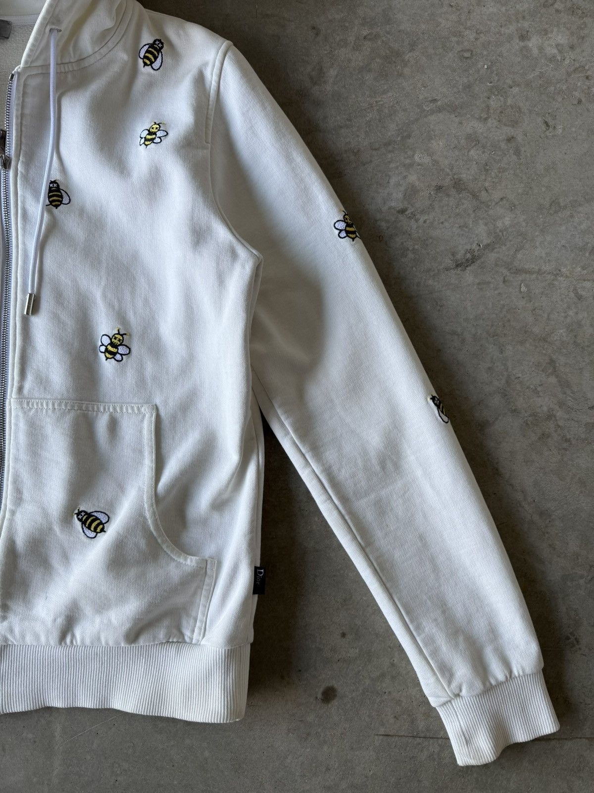 Dior × Kaws Dior Homme x KAWS SS19 Bee Zip Up Hoodie Size US S / EU 44-46 / 1 - 4 Thumbnail