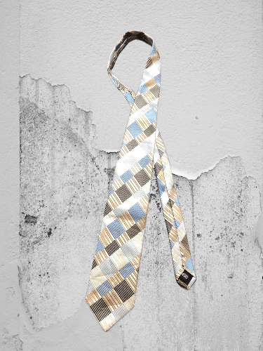 Balmain Balmain Homme Striped 100% Silk Men's Tie Size ONE SIZE - 1 Thumbnail