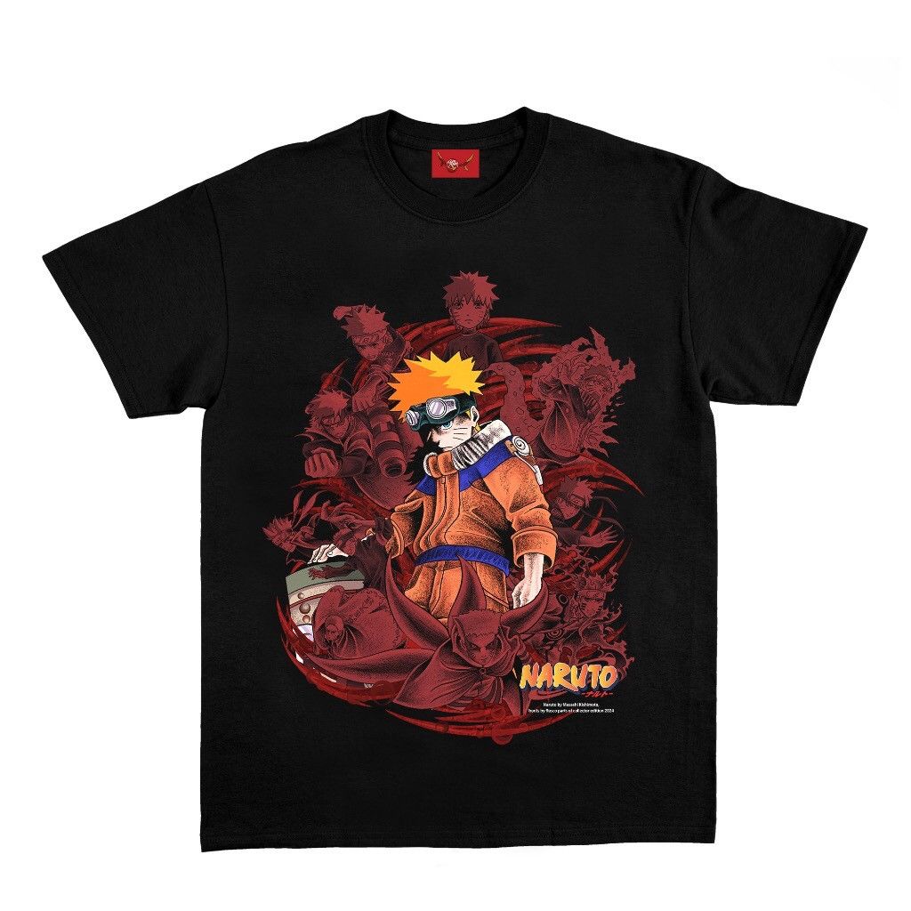 image of Anima Naruto - Uzumaki Naruto in Black, Men's (Size XL)