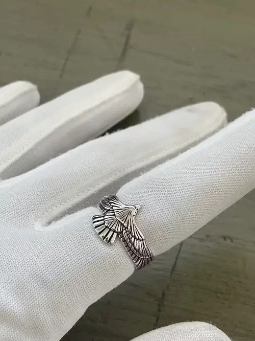 Jewelry × Ring Of Fire Eagle Punk Ring Size ONE SIZE - 3 Thumbnail