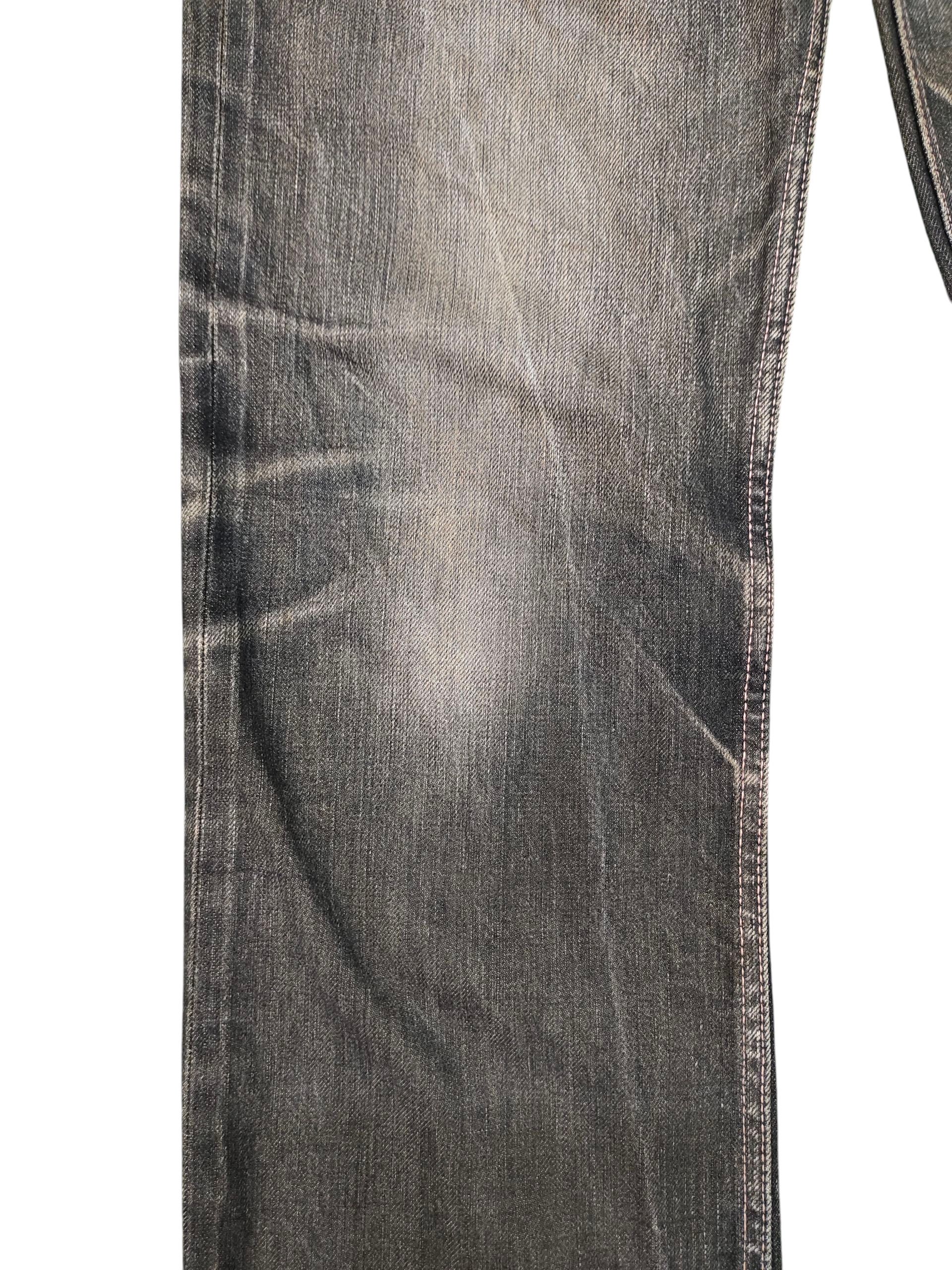 Spiritual Gangster Vintage Gangsterville Selvedge Rusty Distress Denim Jeans Size US 30 / EU 46 - 5 Thumbnail