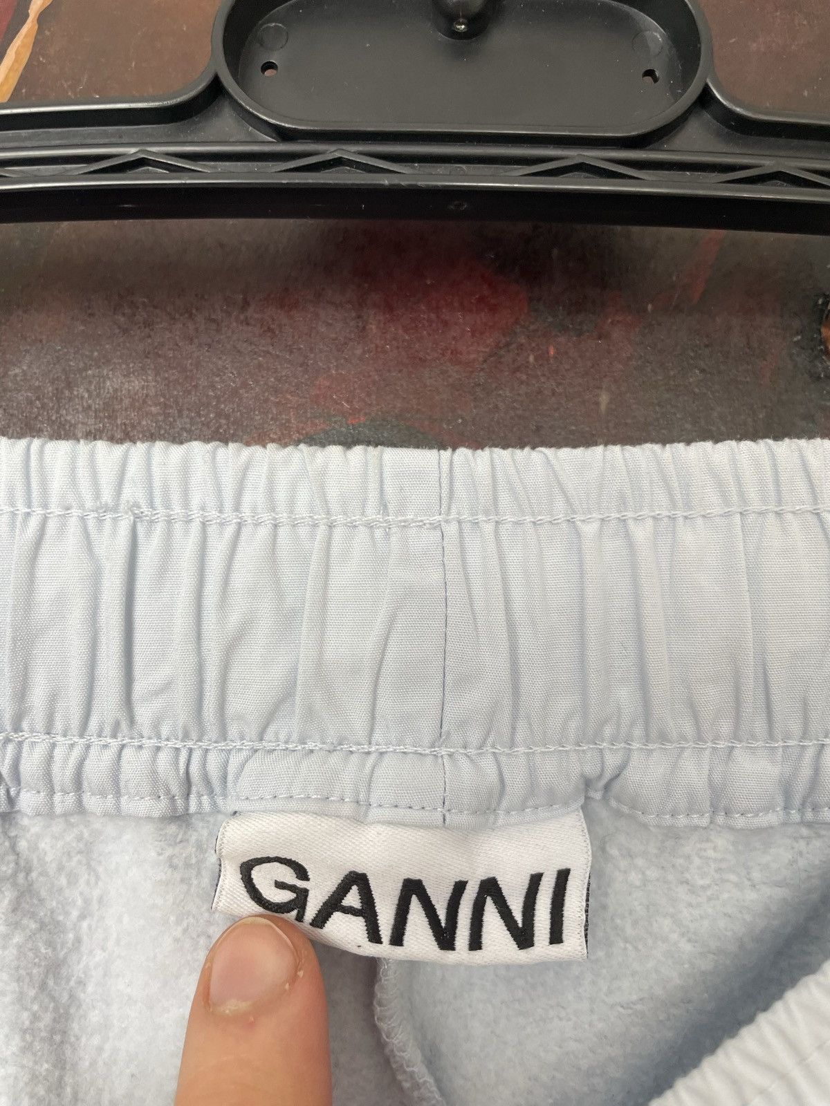 Ganni isoli sweatpants flared joggers streetwear avantgarde