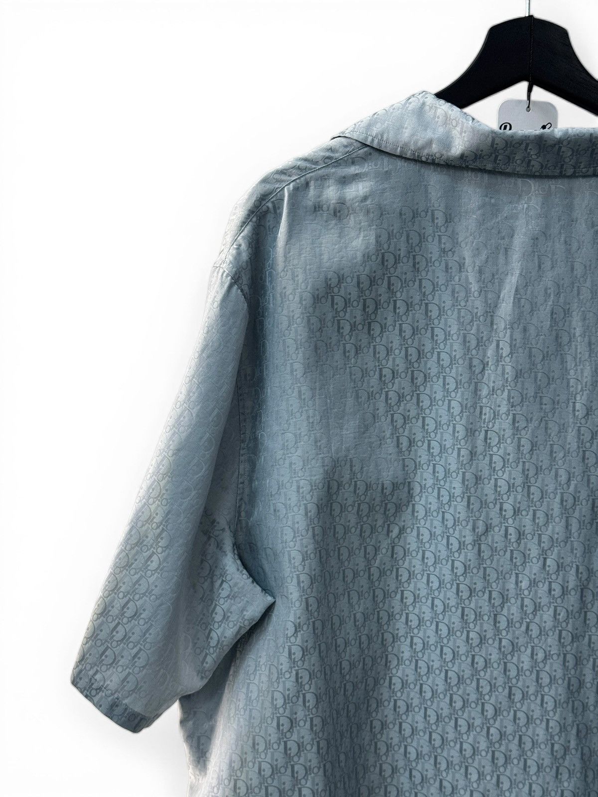 Dior Oblique Silk Button Up Top and Bottoms